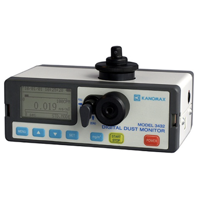 Light scattered digital dust meter Model 3432-Nippon Kanomax Co., Ltd.
