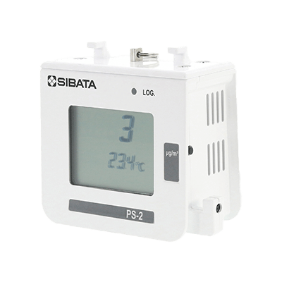 Demation of air with numerical value with numerical density Simple PM2.5 monitor "CHICCO-Iino" PS-2-SIBATA SCIENTIFIC TECHNOLOGY LTD