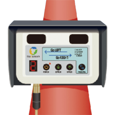 Entrance/exit laser sensor Okudake Guardman (AC100V power supply specification)-Soki Co., Ltd.