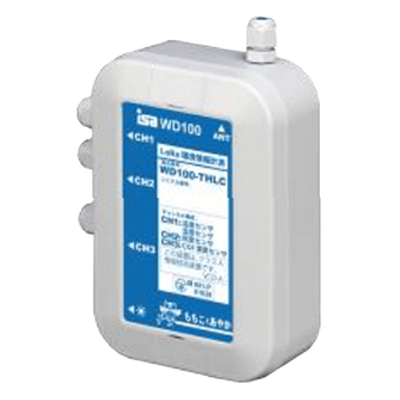 Wireless communication device with a visibility of over 2km WD100 series Temperature/humidity/illuminance/CO2 measurement unit WD100-THLC-NC Automation Co., Ltd.