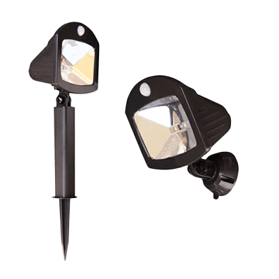 Solar rechargeable LED sensor light for both ground and wall installation reh004-Acend Co., Ltd.
