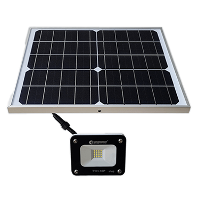 Automatic night lighting solar light solar power generation day white 10W utility model registration solar light TYH-10P-N GOODGOODS Good goods-Good Goods Co., Ltd.