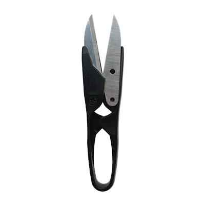 Thread cutting scissors hard chrome silver-Misuzu Scissors Co., Ltd.