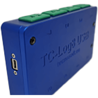 High temperature/low temperature/humidity/pressure data logger TC-Log 8 USB K TS18TCL8UK-Kazuki Research Institute